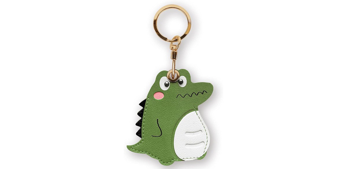 Leather Keychain Case Holder Compatible with Apple AirTag