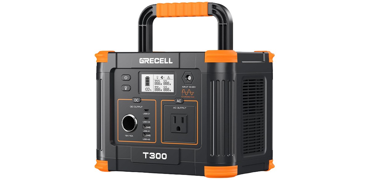 GRECELL Portable Power Station 300W