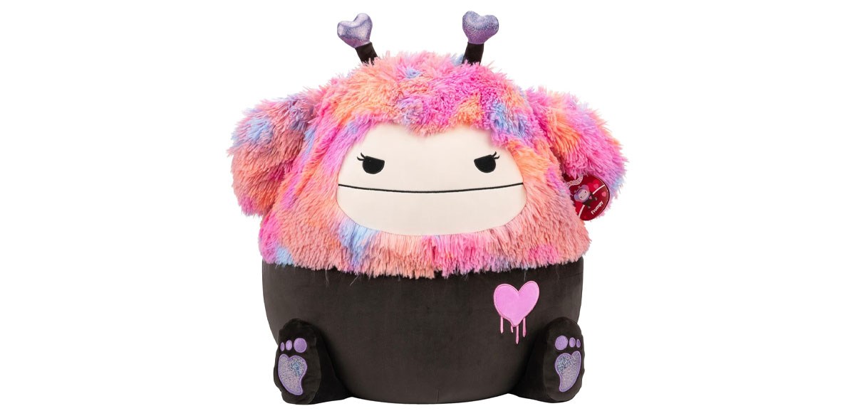 Squishmallows Original 20in Frumpy The Pink and Black Bigfoot