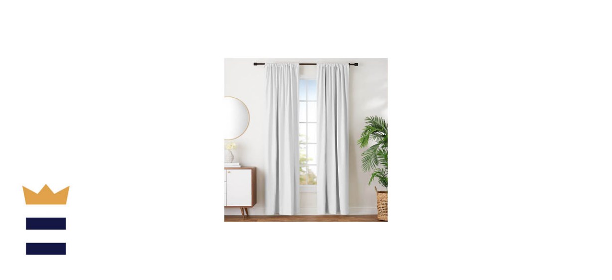 Amazon Basics Room Darkening Blackout Window Curtains
