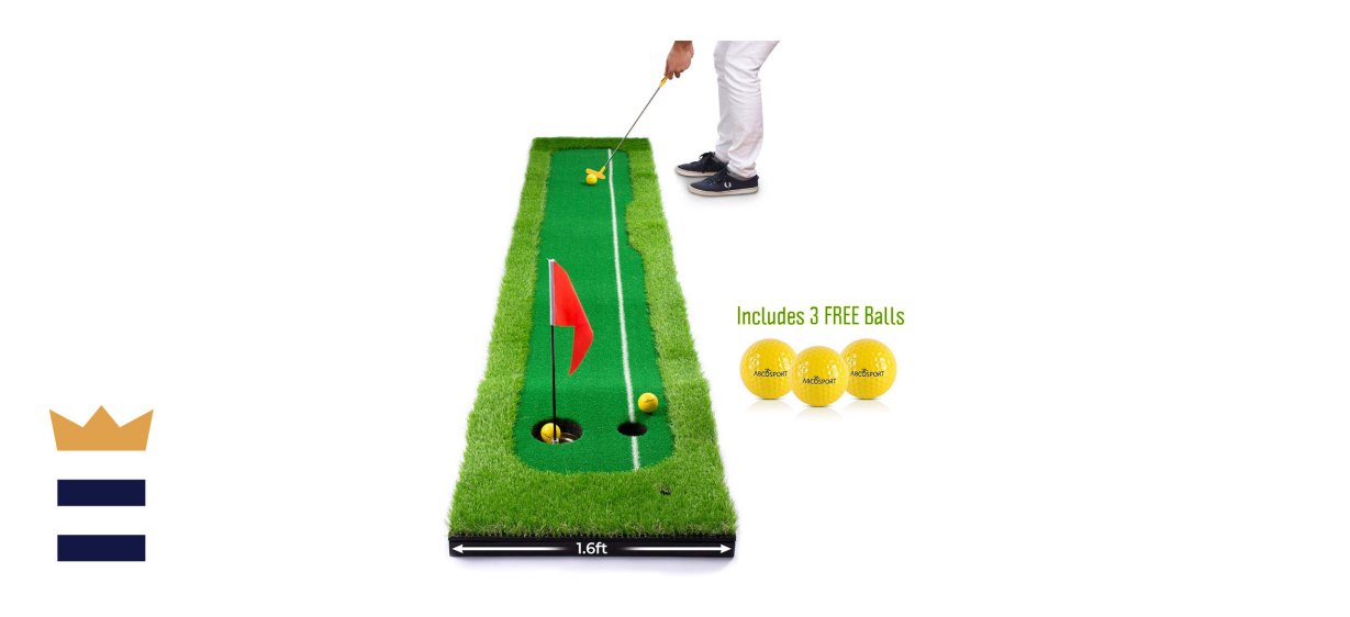 Abco Tech Indoor Golf Putting Green with Fringe