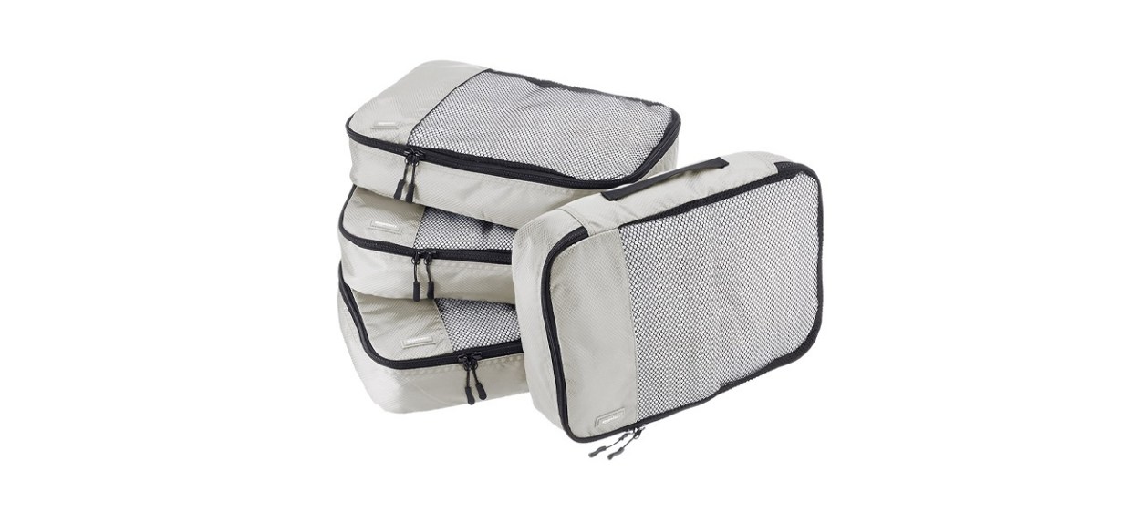 Amazon Basics 4-Piece Packing Cubes Set