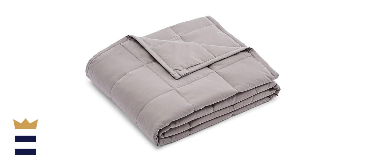 Amazon Basics All-Season Cotton Weighted Blanket