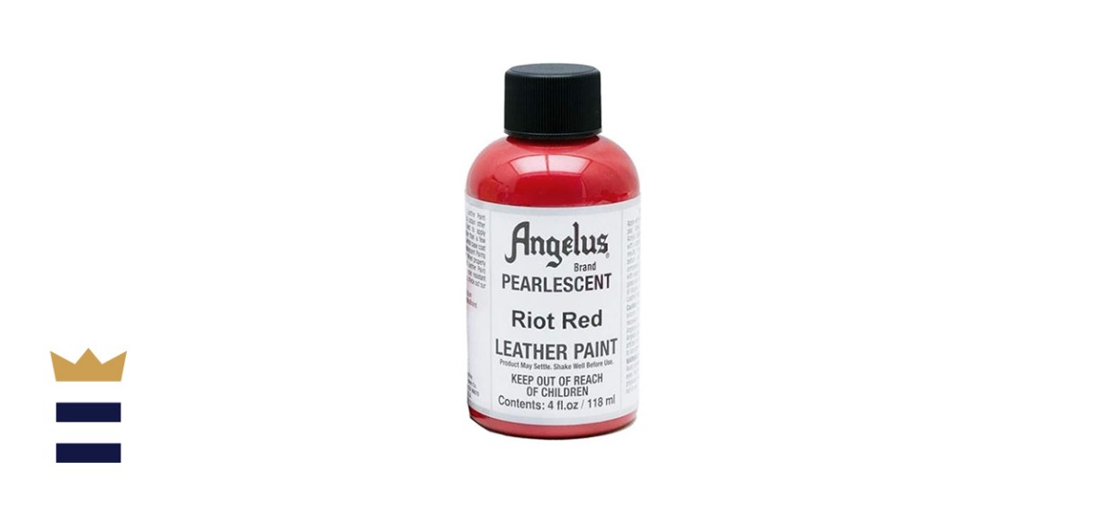 Angelus Leather Paint, Riot Red