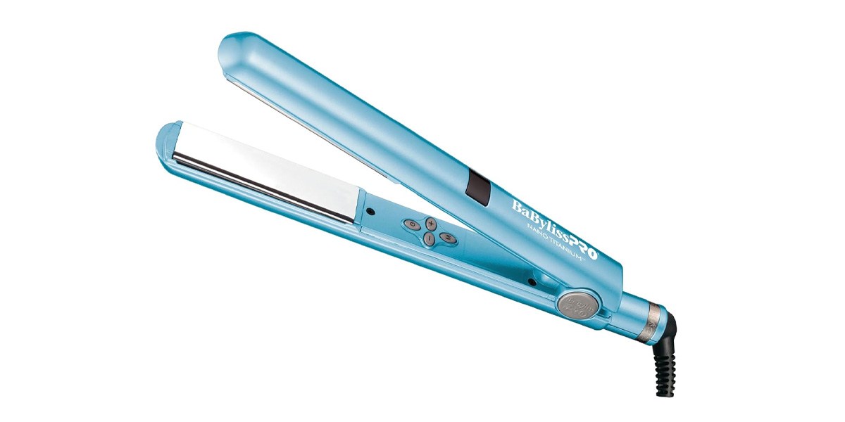 BaBylissPRO Nano Titanium Flat Iron Hair Straightener