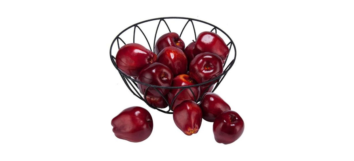 Toopify 16PCS Artificial Red Apples