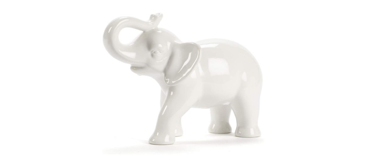 Best Abbott Collection Ceramic Elephant Figurine
