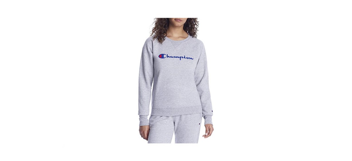 best Champion Powerblend Crew Neck Sweatshirt