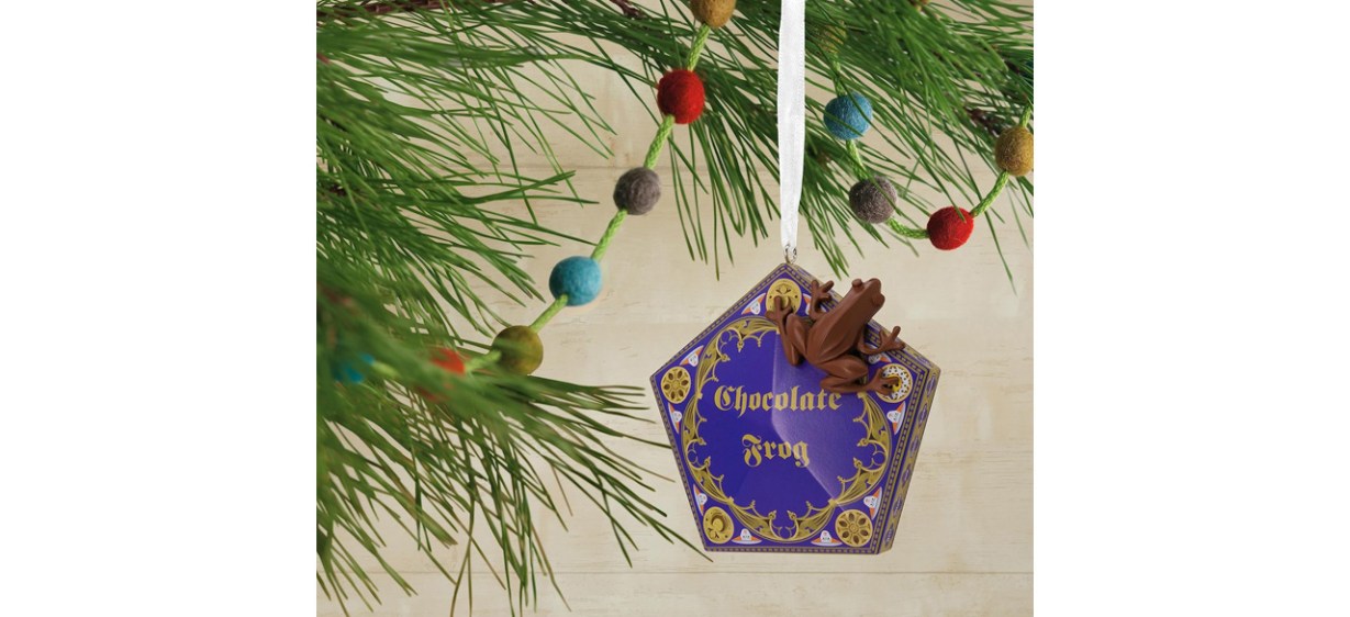 Best Hallmark Collectible Harry Potter Chocolate Frog Ornament