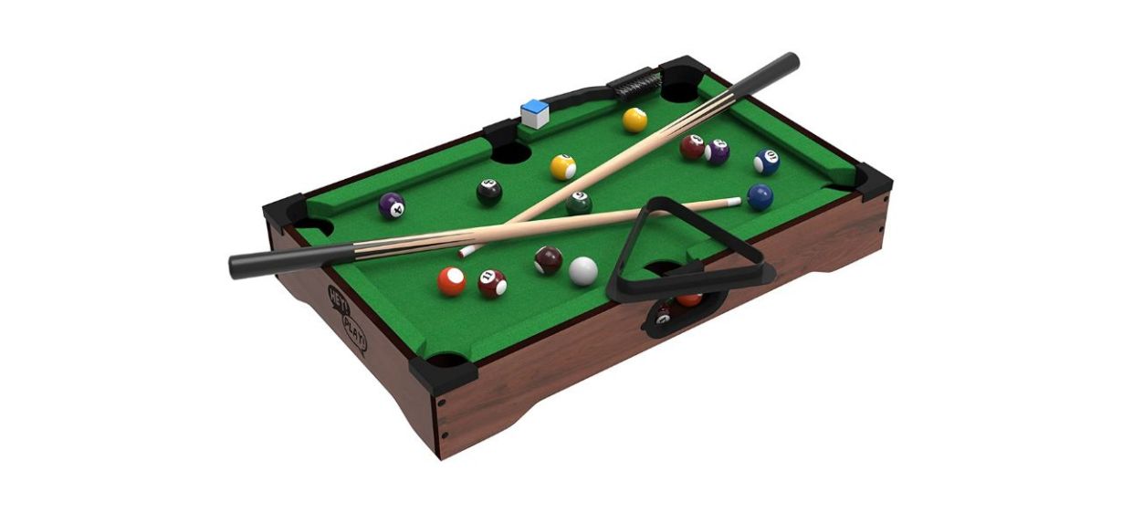 Best Hey Play Mini Tabletop Pool Set