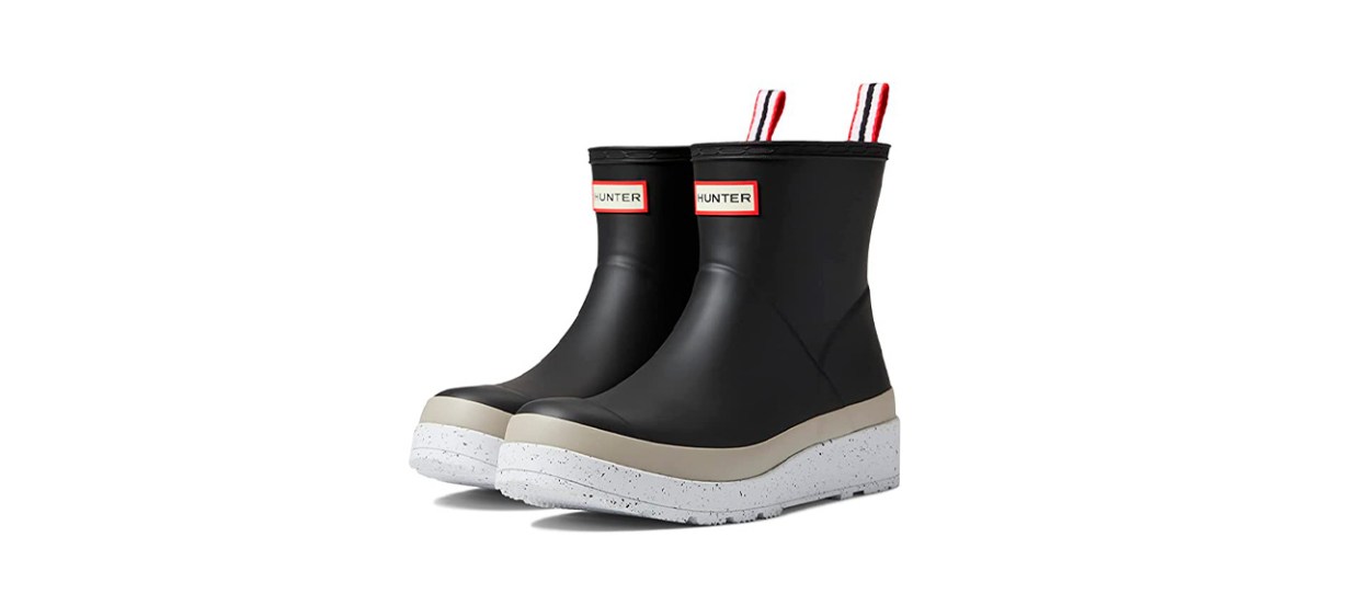 Best Hunter Womens Play Short Speckle Rain Boots