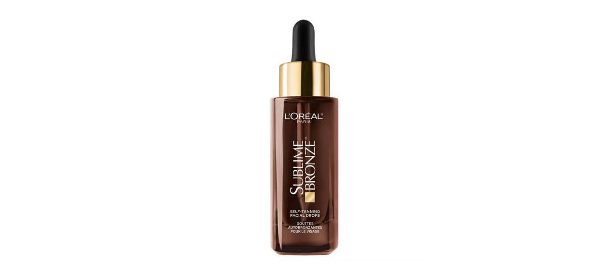 Best L'Oreal Paris Sublime Bronze Self-Tanning Facial Drops with Hyaluronic Acid