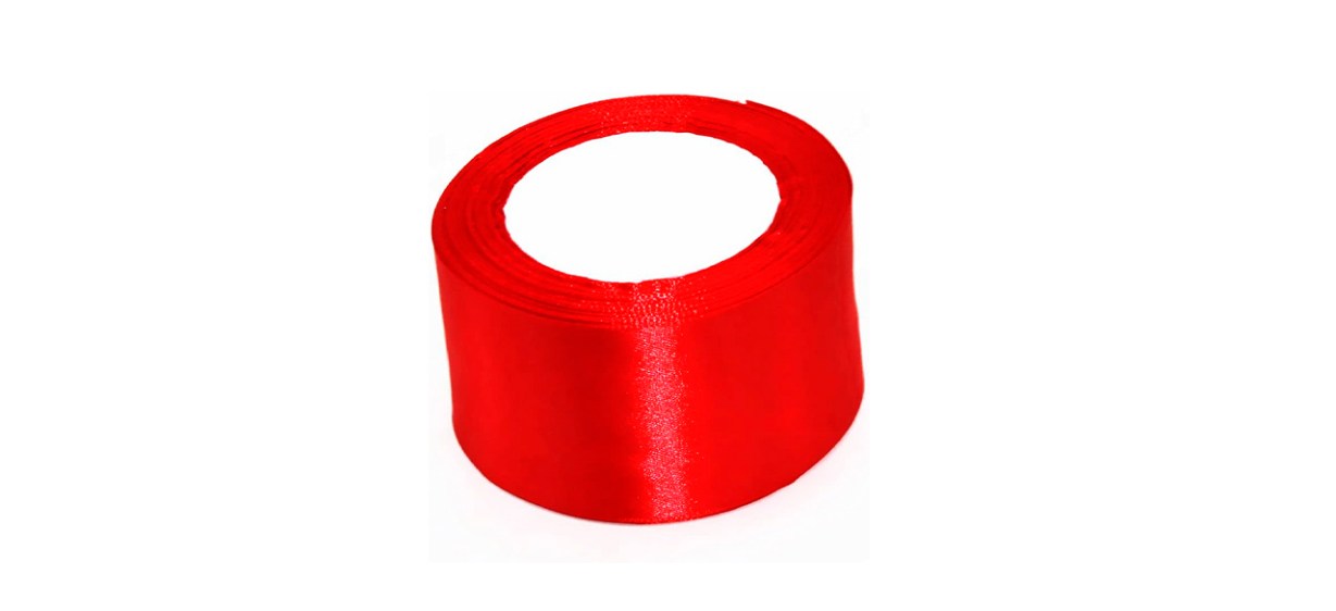 Best Model Worker Wide Satin Ribbon