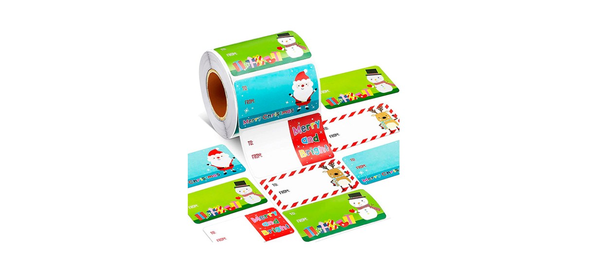 Best Outus Christmas Tag Roll