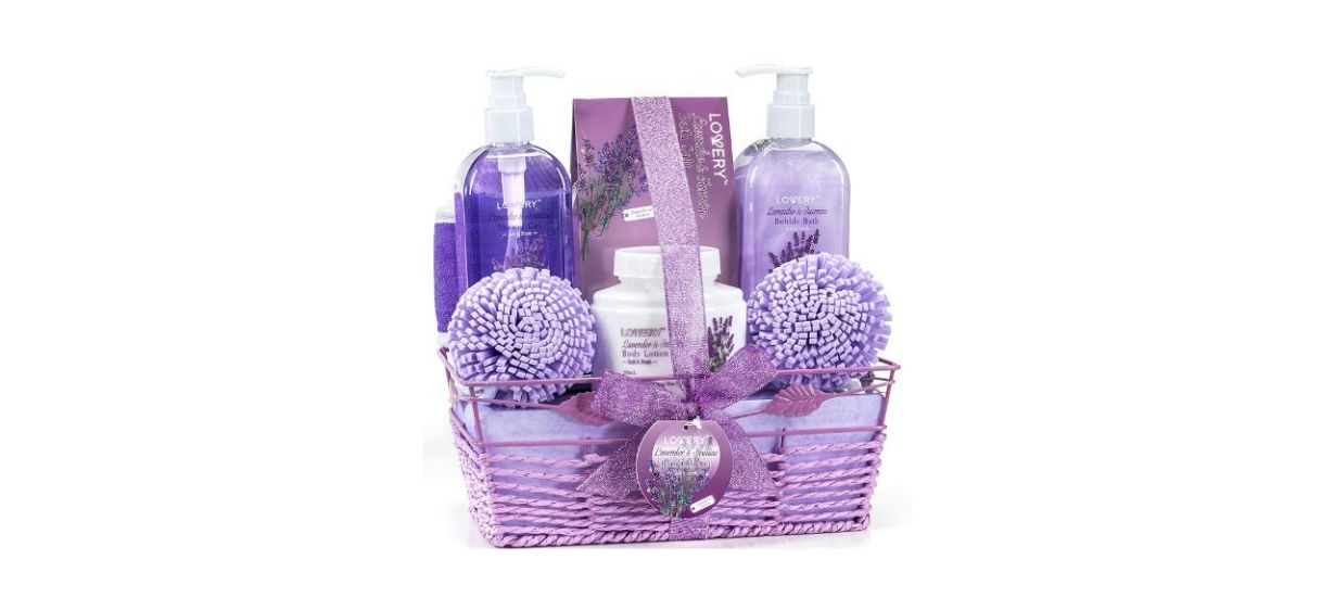 Bath and Body gift basket