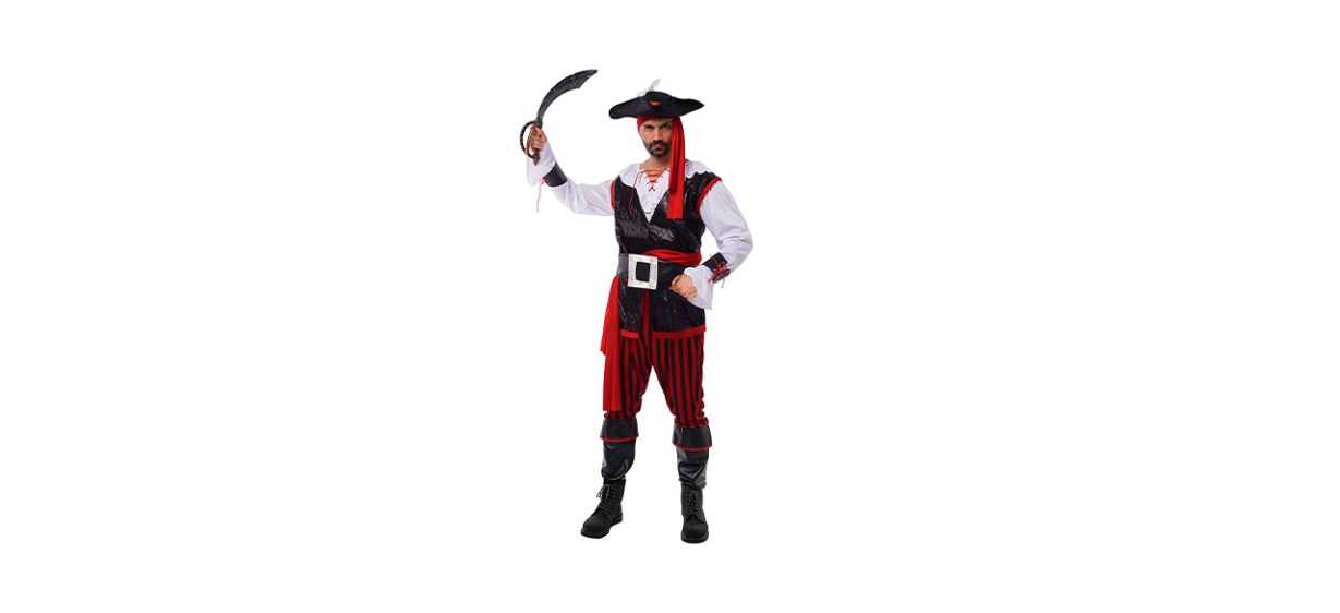  ReliBeauty Pirate Costume for Boys Costume Kids