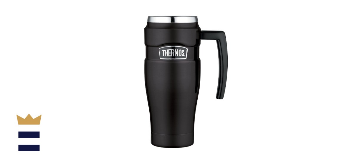 Thermos Stainless King 16-ounce Travel Mug with Handle