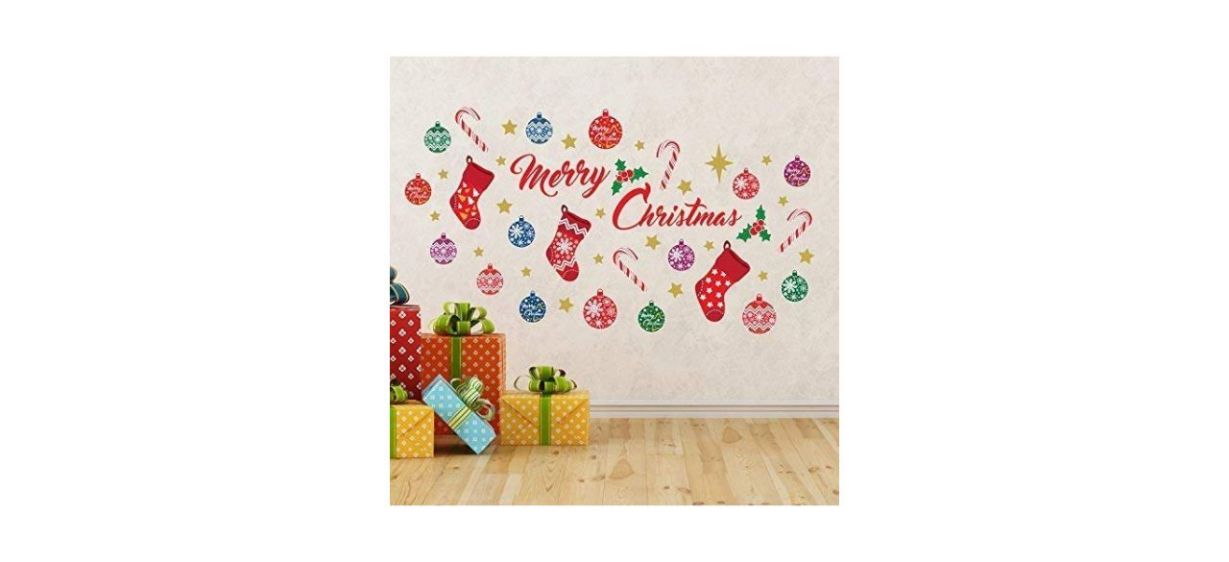 Best Wallflexi Walplus Christmas Wall Stickers