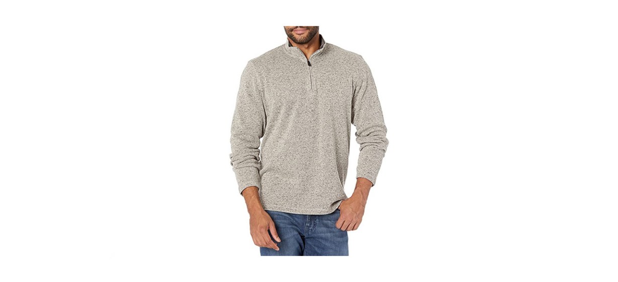best Wrangler Authentics Men's Long-Sleeved Quarter-Zip Fleece