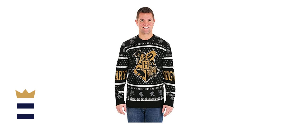 Bioworld Harry Potter Hogwarts Ugly Christmas Sweater