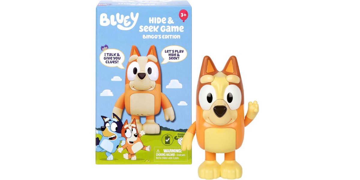  Bluey Game Hide and Seek Electronic Bingo Figure