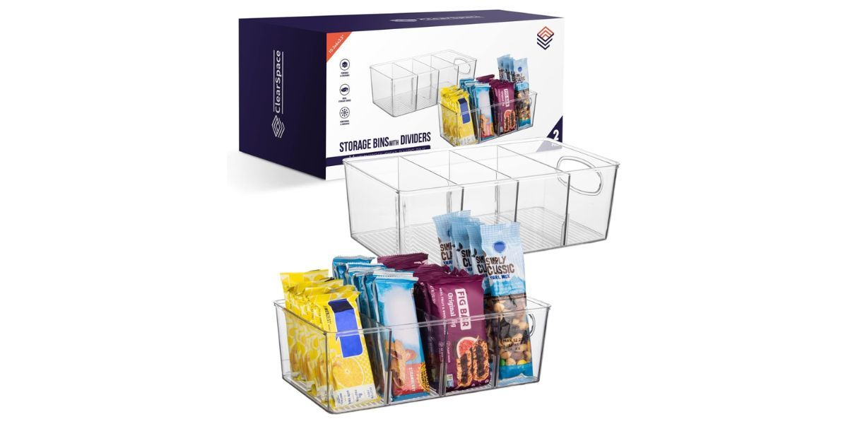 ClearSpace Plastic Pantry Organization