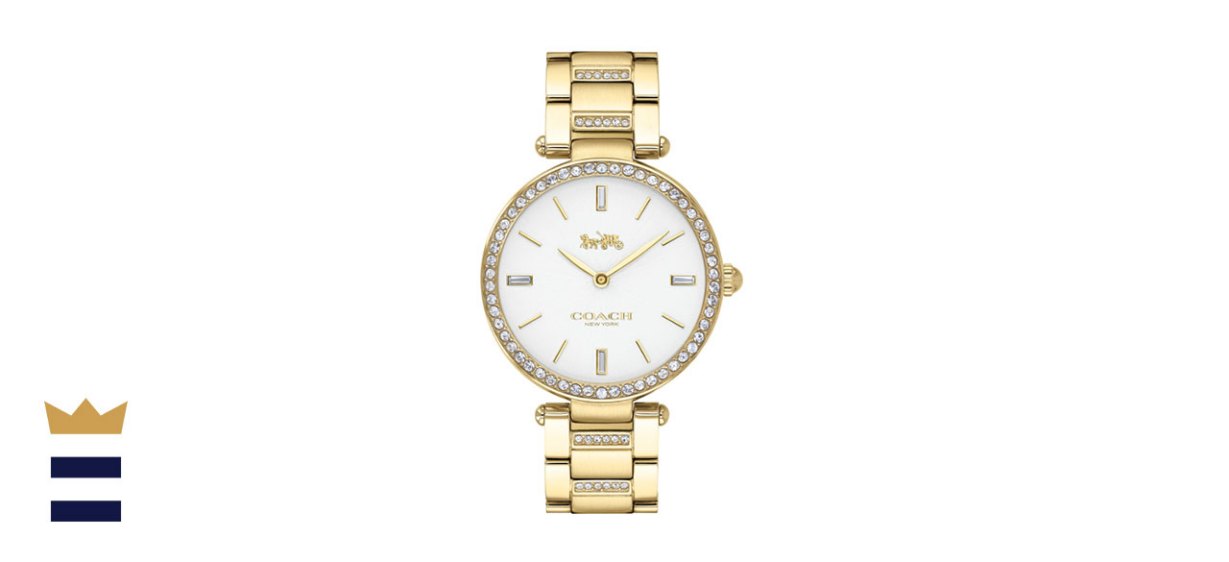 Coach Women’s Gold-Tone Stainless Steel Watch
