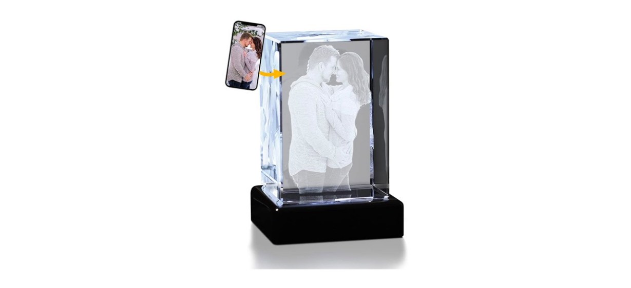 Crystal Impressions 3D Crystal Photo Gift