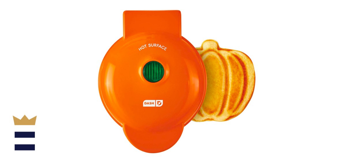 Dash Mini Pumpkin Waffle Maker