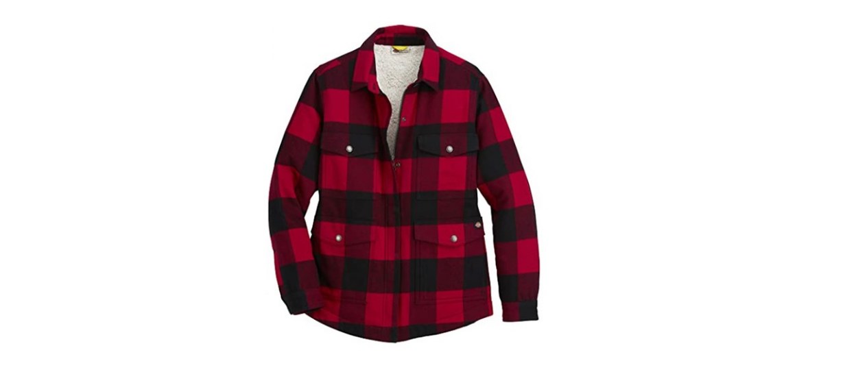 Dickies Flannel Sherpa-Lined Chore Coat