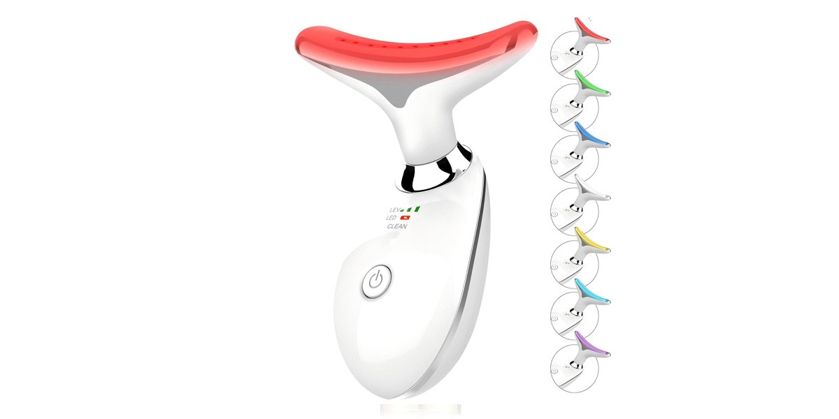 Elishine 7 Color Face and Neck Massager Light Therapy