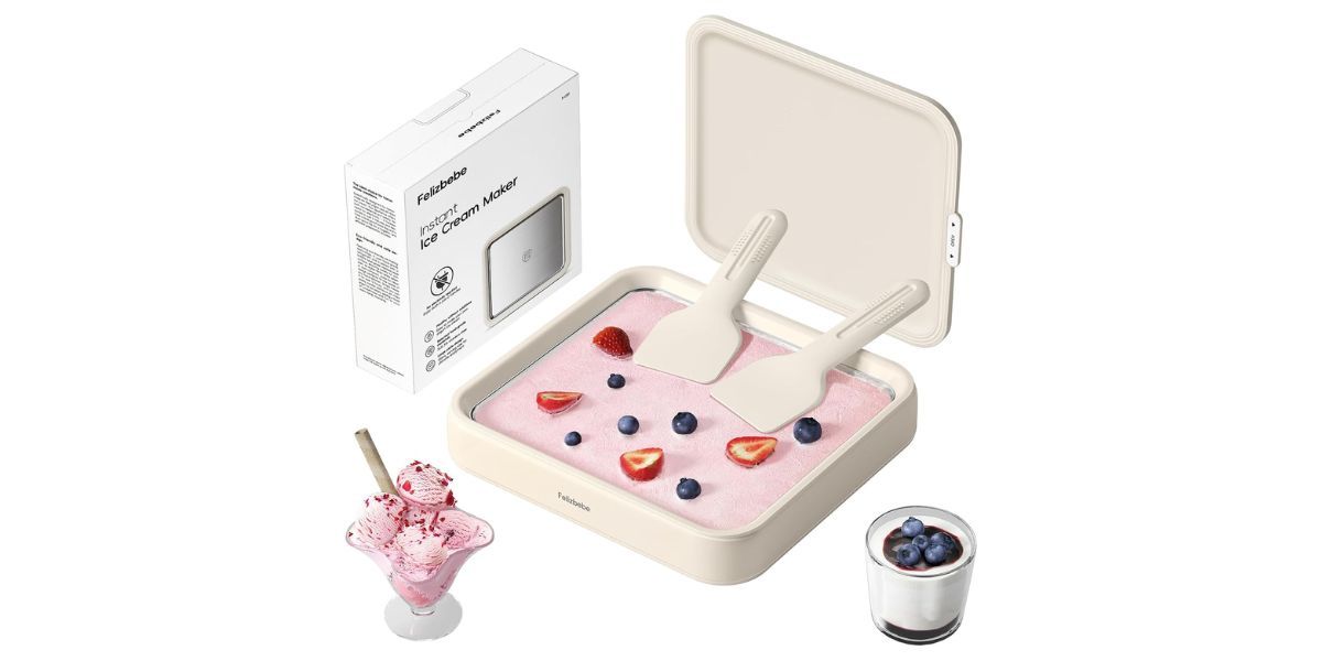 Felizbebe Instant Ice Cream Roller Tray