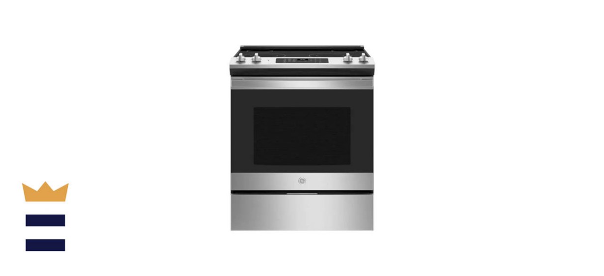 General Electric 30-Inch Slide-In Electric Range with Self-Cleaning Oven