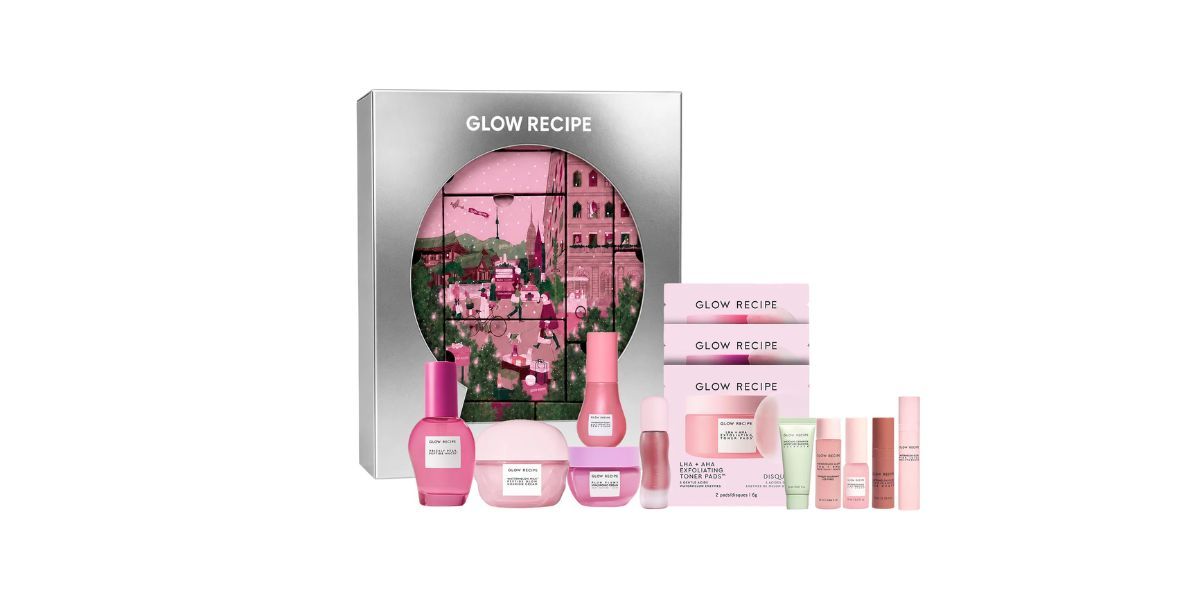 Glow Recipe 12 Days of Glow Advent Calendar Korean Skincare Gift Set