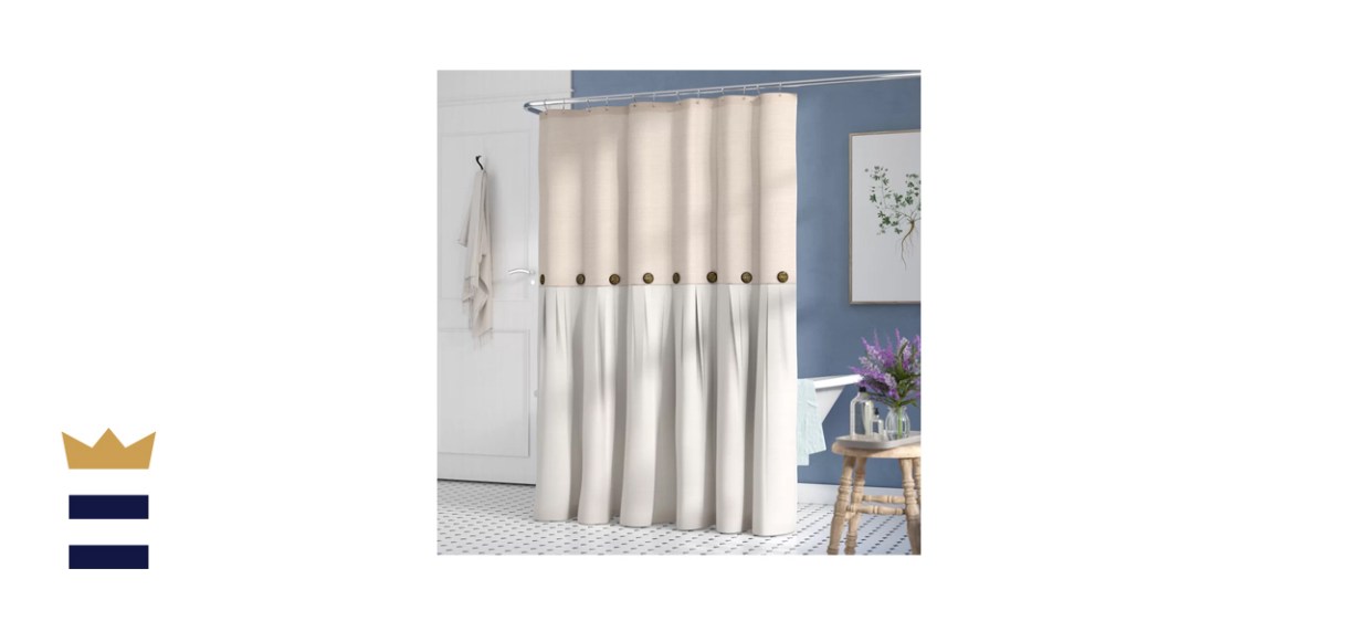 Gracie Oaks Ruya Single Shower Curtain