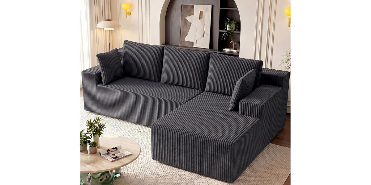 GRUSIGN Cloud Sectional Boneless Couch