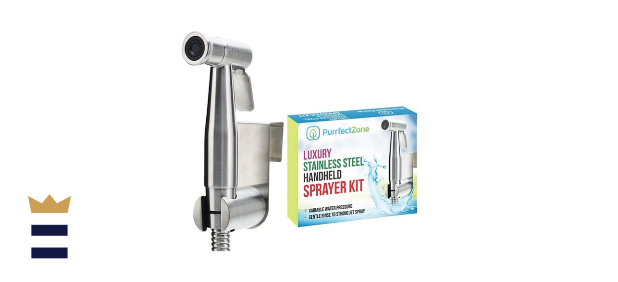 Purrfectzone Bidet Sprayer for Toilet Faucet Handheld Sprayer Kit