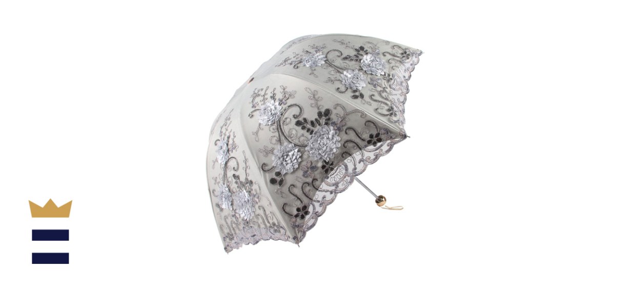 Honeystore Sun Protection Decorative Vintage Lace Parasol