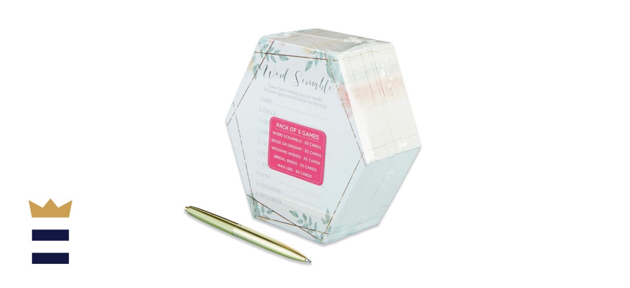 Kate Aspen Geometric Floral Bridal Shower Card Set