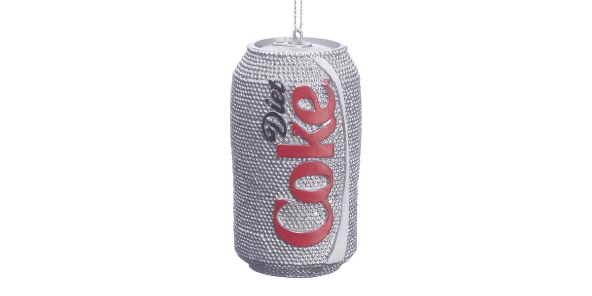 Kurt Adler Coca-Cola Diet Coke Can Christmas Ornament 