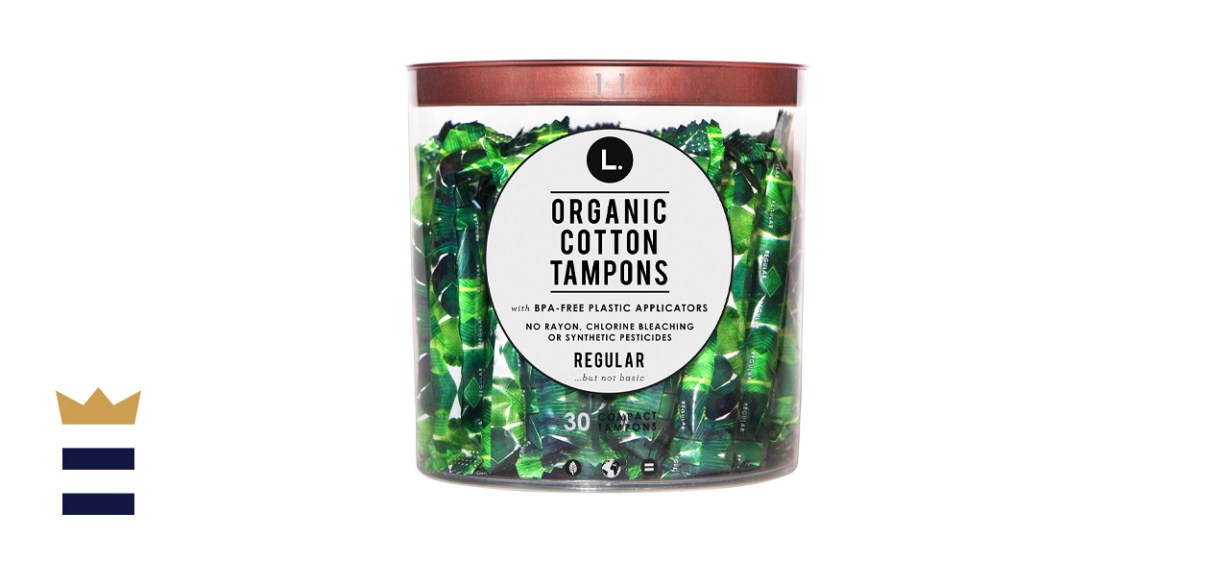 L Organic Regular Compact Tampons