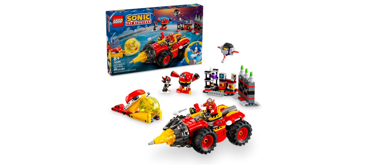 LEGO Sonic The Hedgehog: Super Sonic vs. Egg Drillster