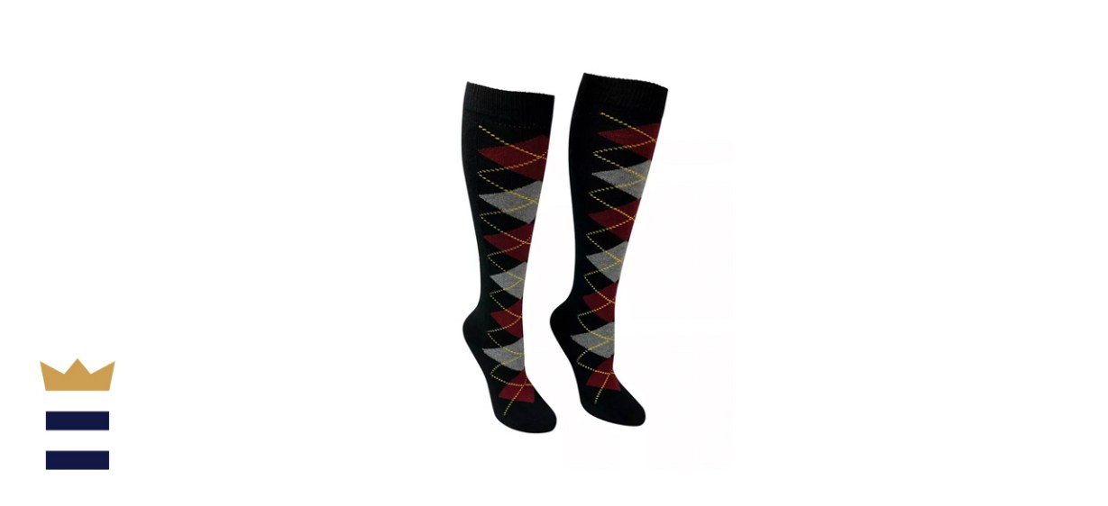 Love Sock Company Women’s Knee High Socks in Argyle