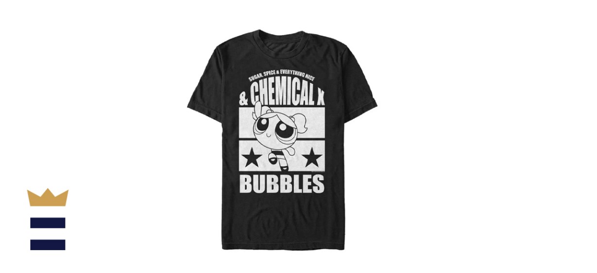 Men’s Powerpuff Girls Bubbles Short Sleeve T-shirt