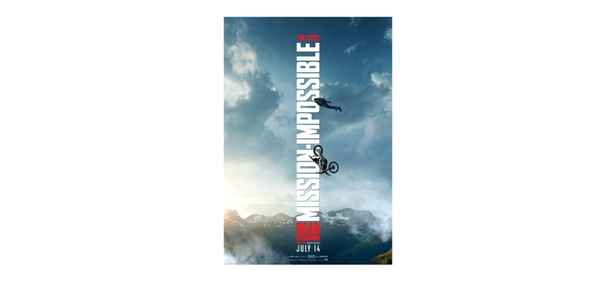 Mission Impossible 7 Dead Reckoning Poster Mission Impossible 7 Dead Reckoning Poster