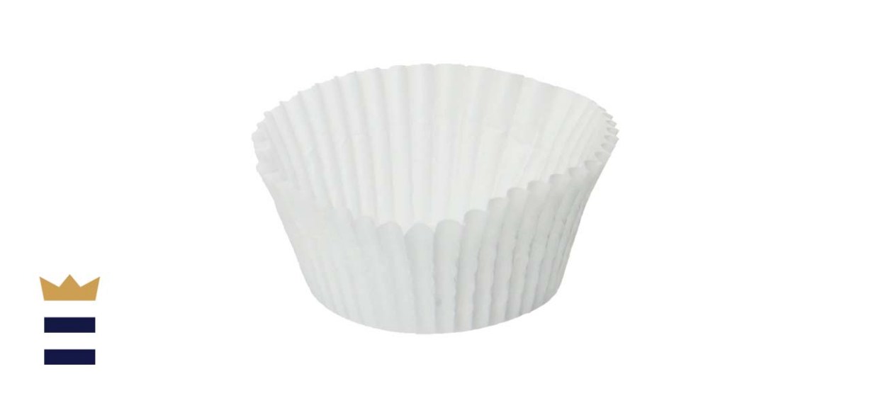 Mr. Miracle Standard Size White Cupcake Liners, Pack of 500