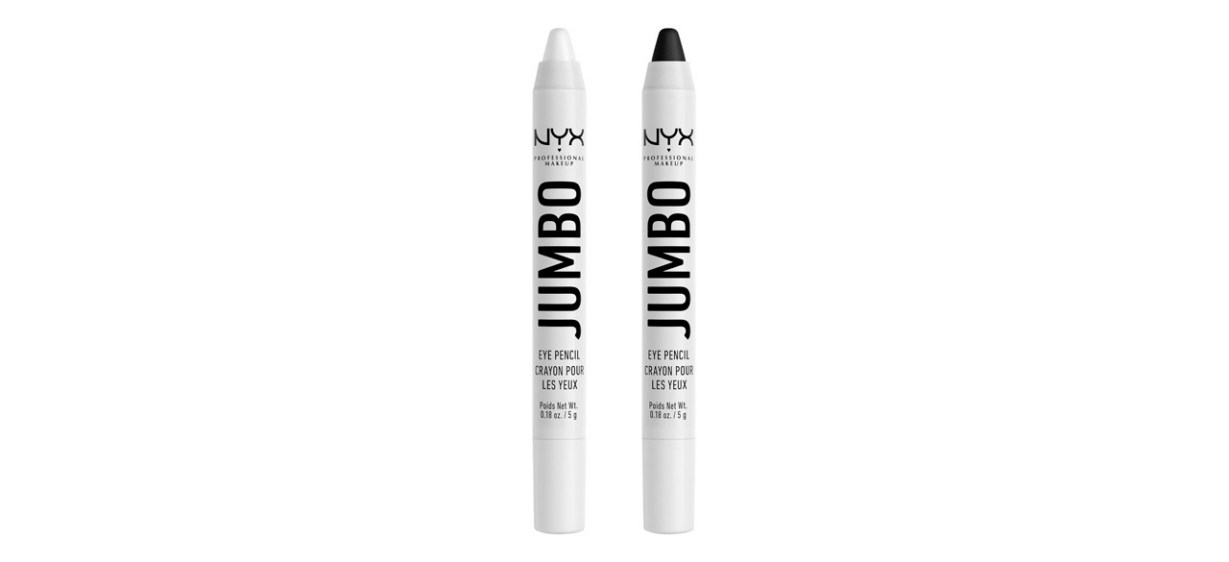 NYX PROFESSIONAL MAKEUP Jumbo Eye Pencil - Milk &amp; Black Bean (2-Pack) 