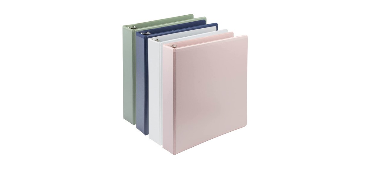 Office-Best Samsill Earth’s D-Ring View Binder, 4-Pack Office-Best Samsill Earth’s D-Ring View Binder, 4-Pack