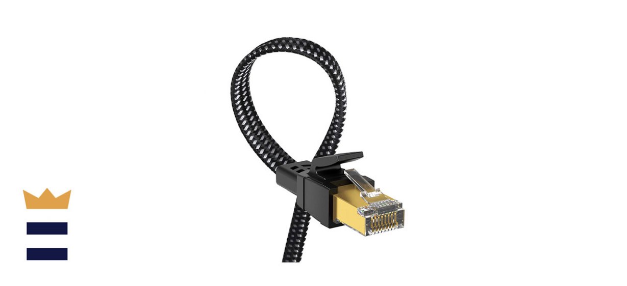 Orbram Nylon Braided High-Speed Heavy Duty Cat8 Ethernet Cable
