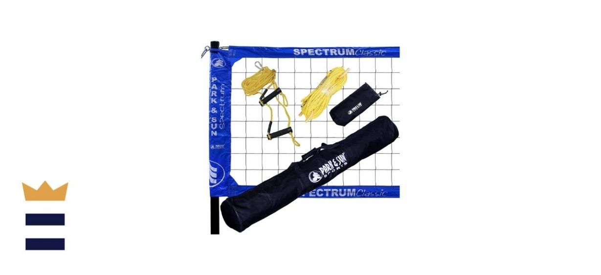 Park &amp; Sun Sports Spectrum Classic Volleyball Set With Case